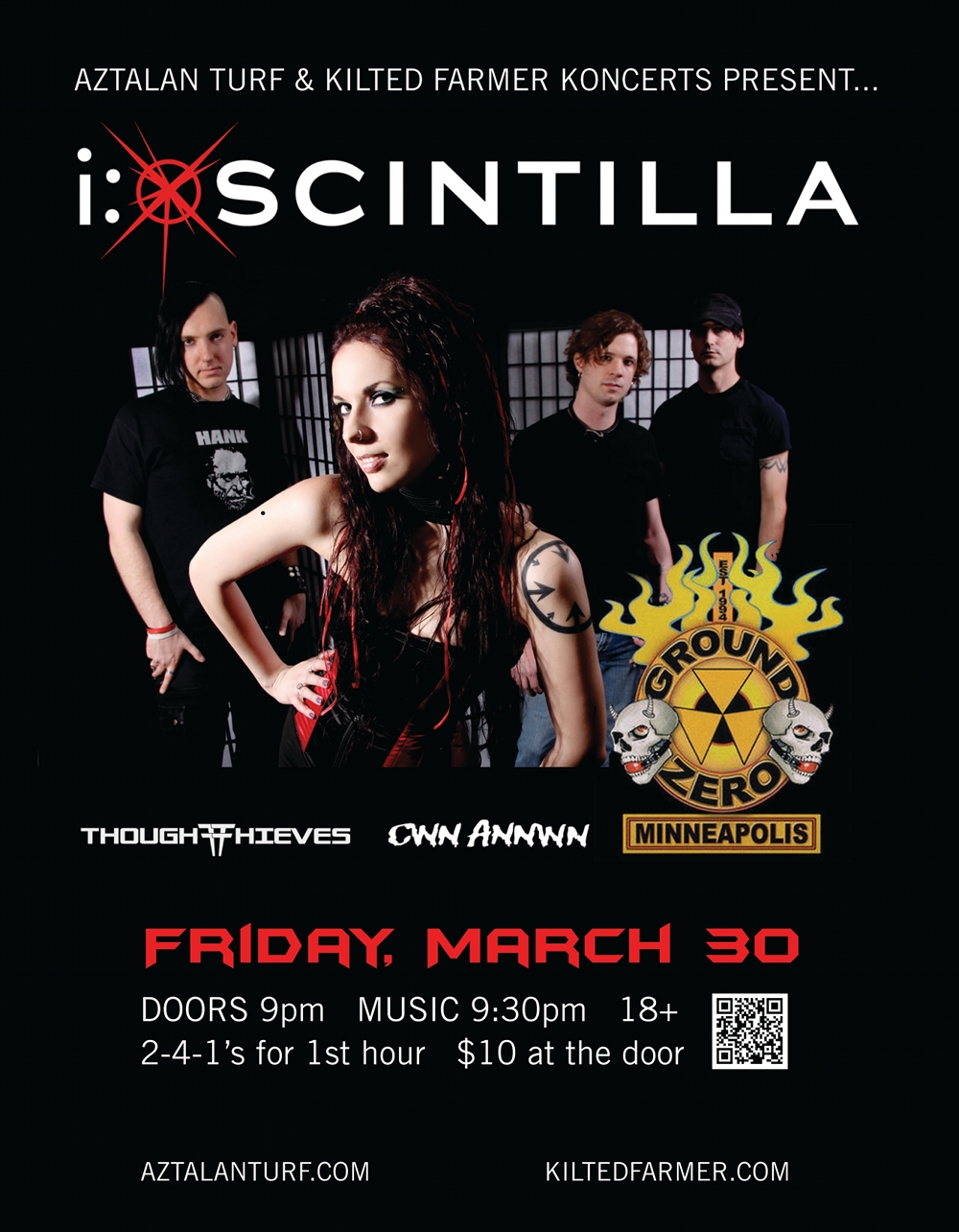 I:Scintilla March 30 Ground Zero flyer